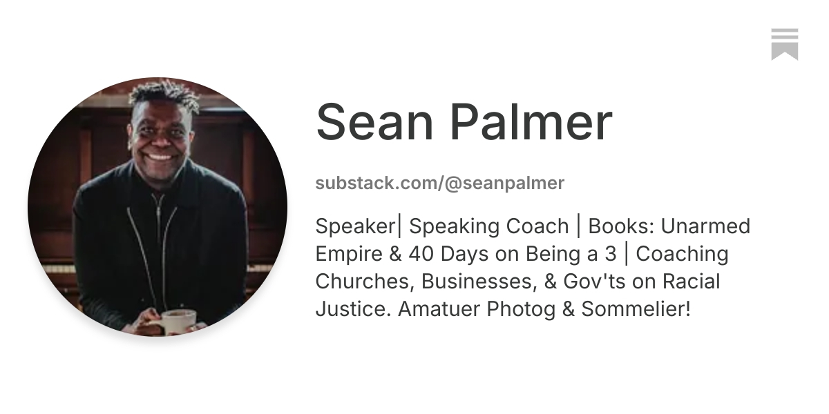 Sean Palmer | Substack