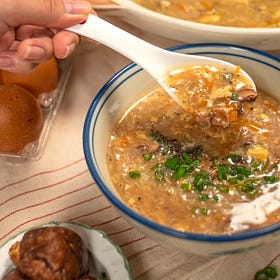 Crab Egg Drop Soup - more than just for healing