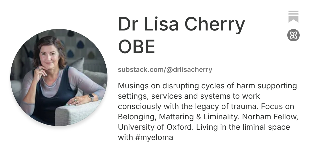 Dr Lisa Cherry | Substack