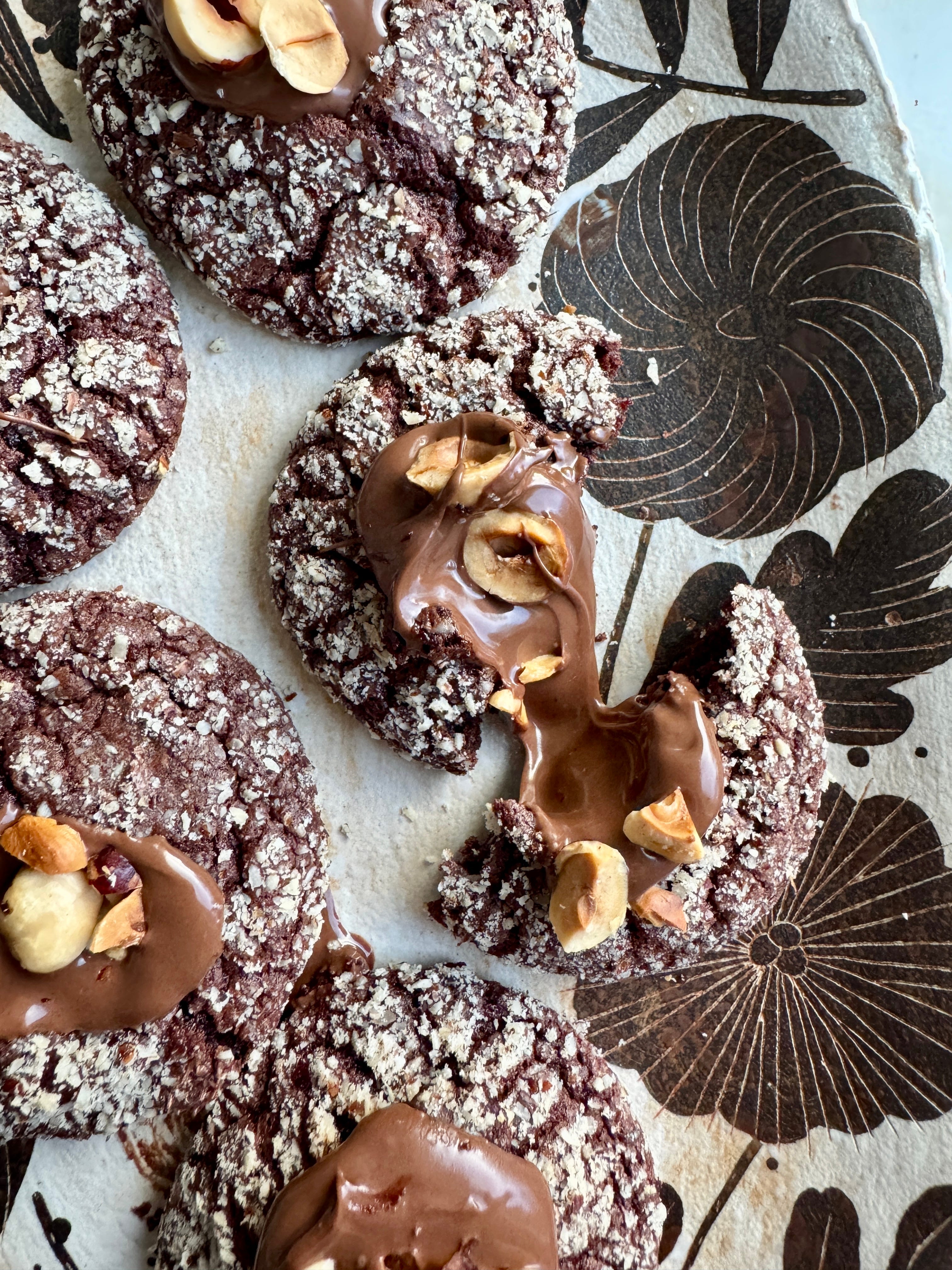 Chocolate Nutella Crinkles: A chocoholic's dream