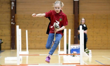 Gallop pole: hobbyhorsing championships, Vantaa, Finland, 2017.