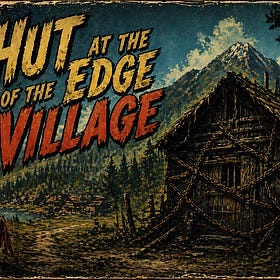 Hut at the edge of our village