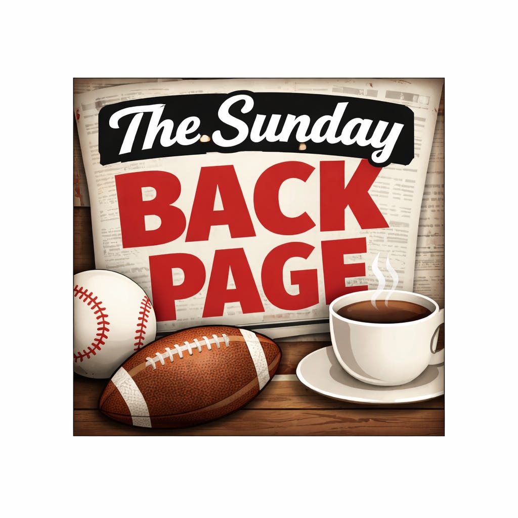The Sunday Back Page