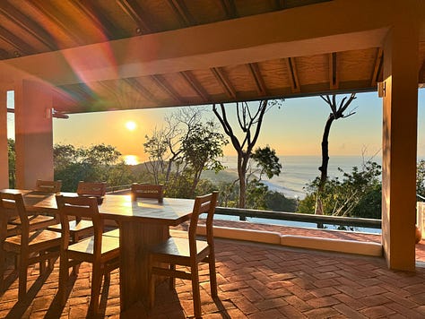 A series of photographs of a luxury house on the Pacific Coast of Oaxaca