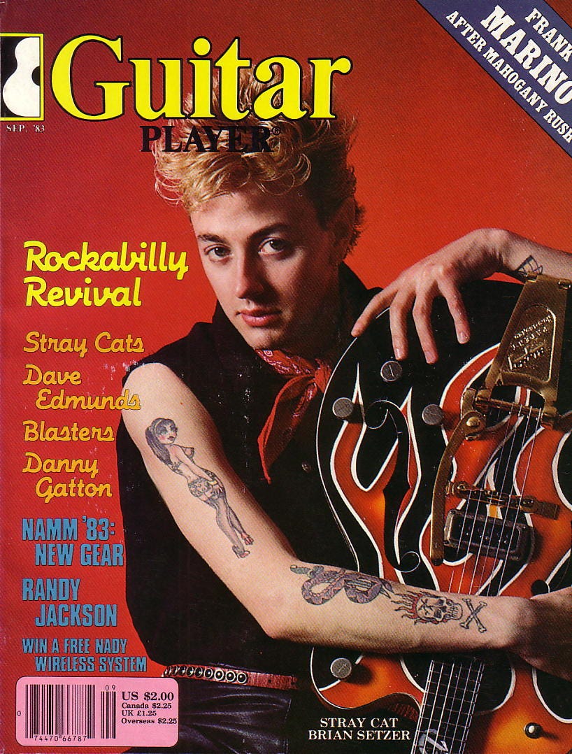 Brian Setzer: The 1982 Stray Cats Interview