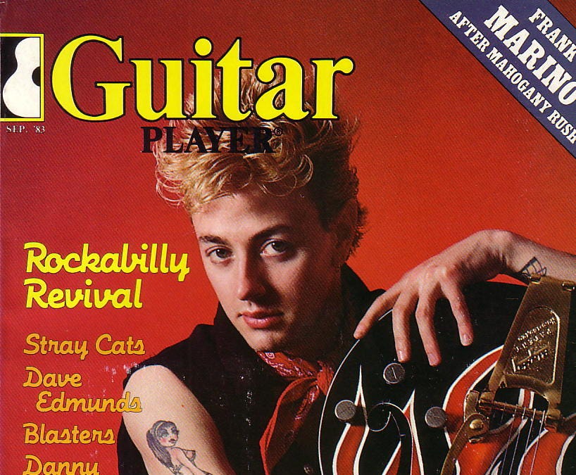 Brian Setzer: The 1982 Stray Cats Interview