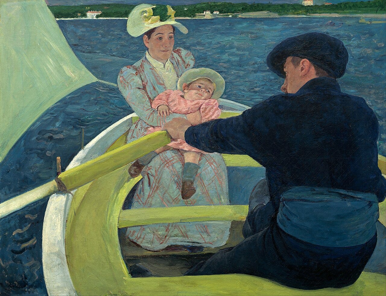 The Boating Party, Mary Cassatt, 1893-1894 The Boating Party, Mary Cassatt, 1893-1894