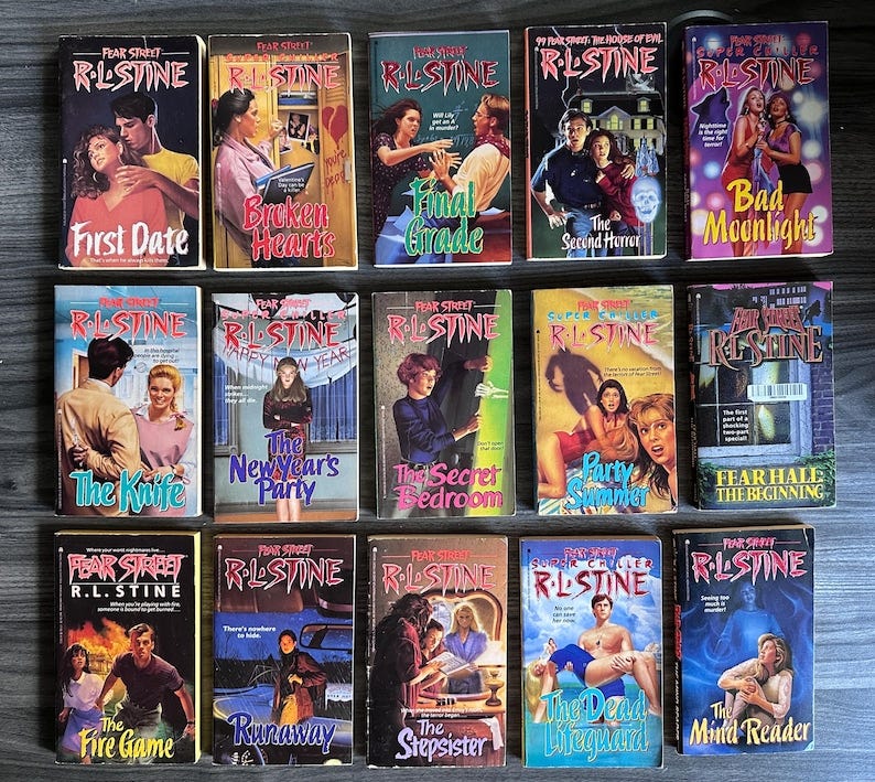 Fear Street Book, R.L. Stine, Vintage Listing; Stock REFRESH 1990s Paperbacks; Choose from list; Fear Street Saga and Super Chillers image 1