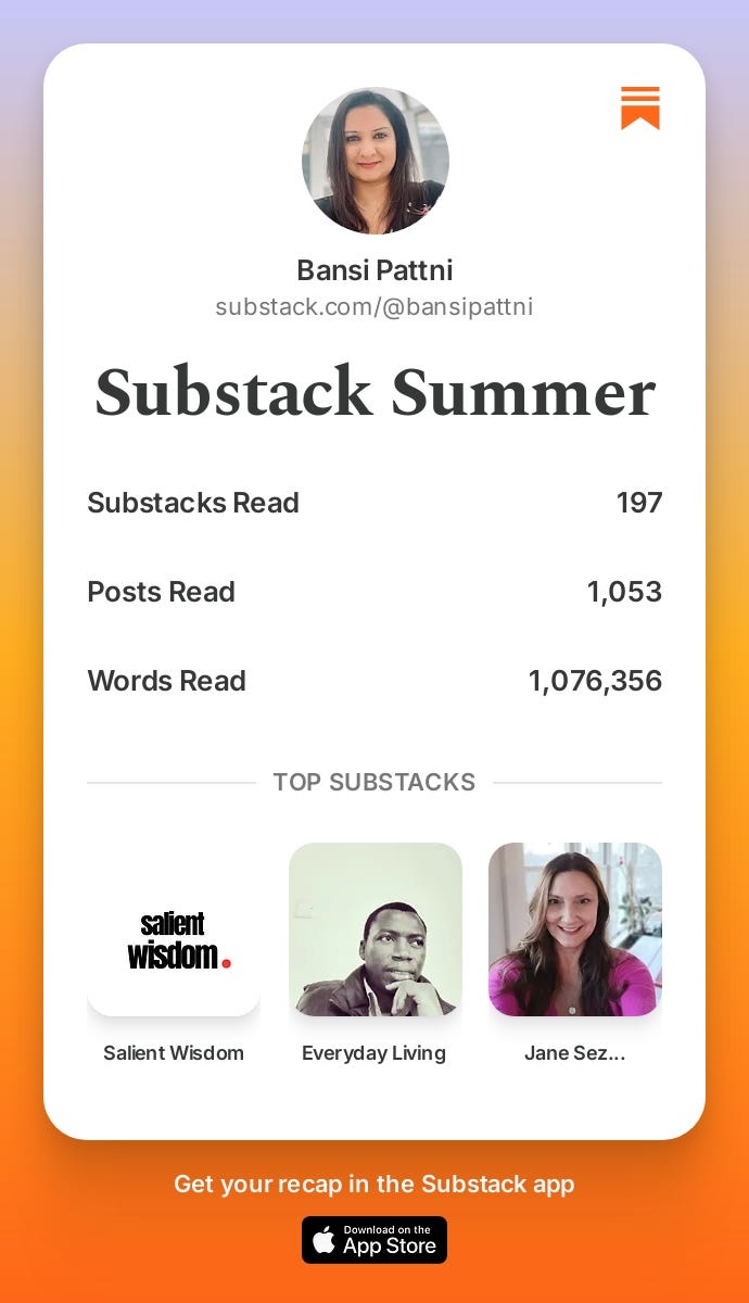 Substack Summer