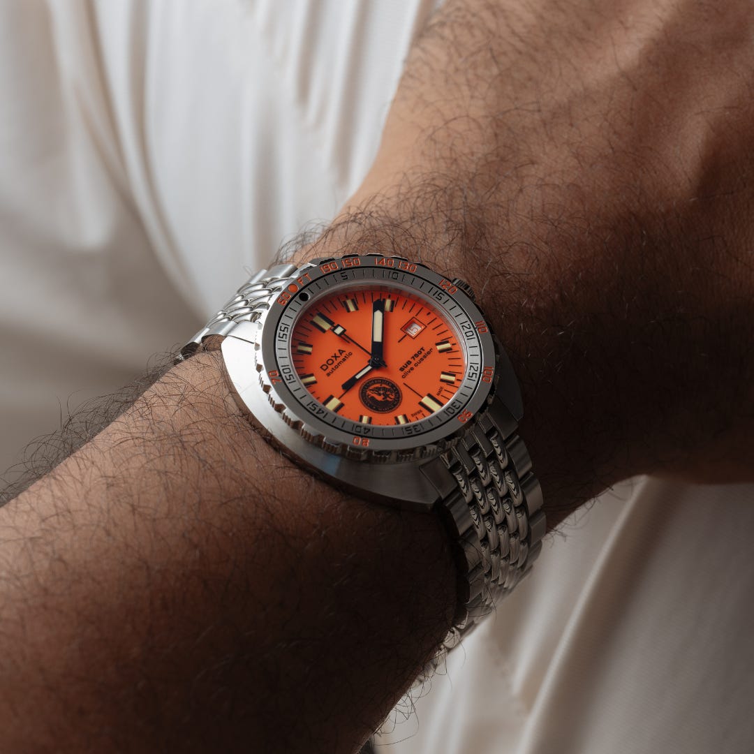 Doxa’s New SUB 750T Celebrates Clive Cussler With a 94-Piece Nod to Journey 3