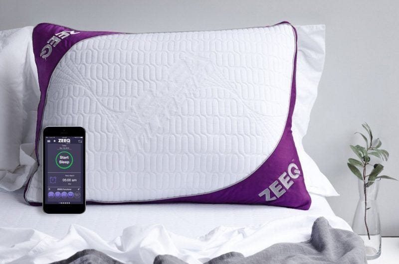ZEEQ Smart Pillow hottest valentines day tech gift ideas ZEEQ Smart Pillow hottest valentines day tech gift ideas