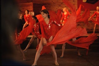 dancers performing on stage "Peace Child"