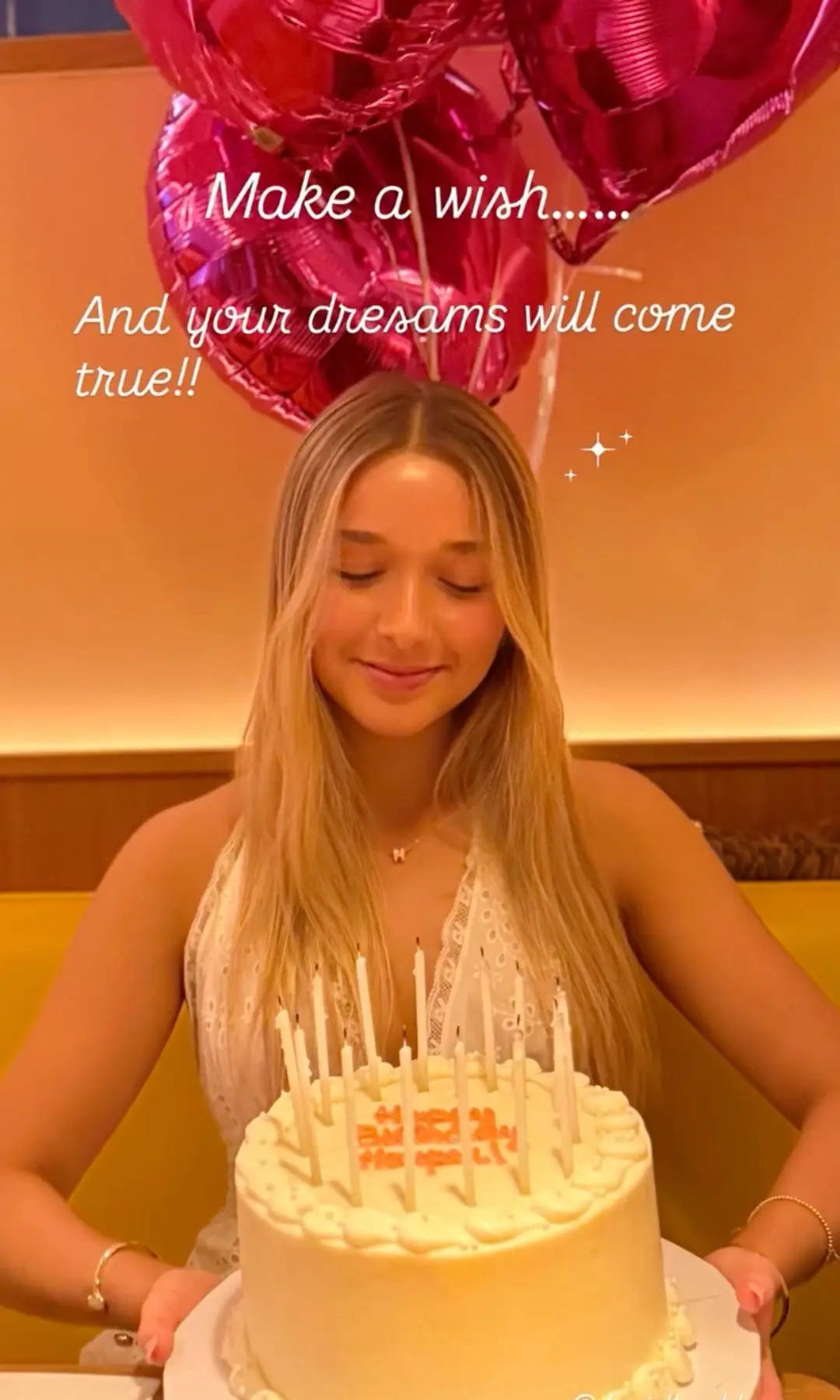 Harper Beckham 14th birthday cake photo, July 2025. Victoria Beckham's "Make a Wish" Instagram post featuring Harper Seven Beckham. Authentic celebrity lifestyle photography used to discuss the HIKU beauty brand and teen entrepreneurship. Harper Beckham 14th birthday cake photo, July 2025. Victoria Beckham's "Make a Wish" Instagram post featuring Harper Seven Beckham. Authentic celebrity lifestyle photography used to discuss the HIKU beauty brand and teen entrepreneurship.