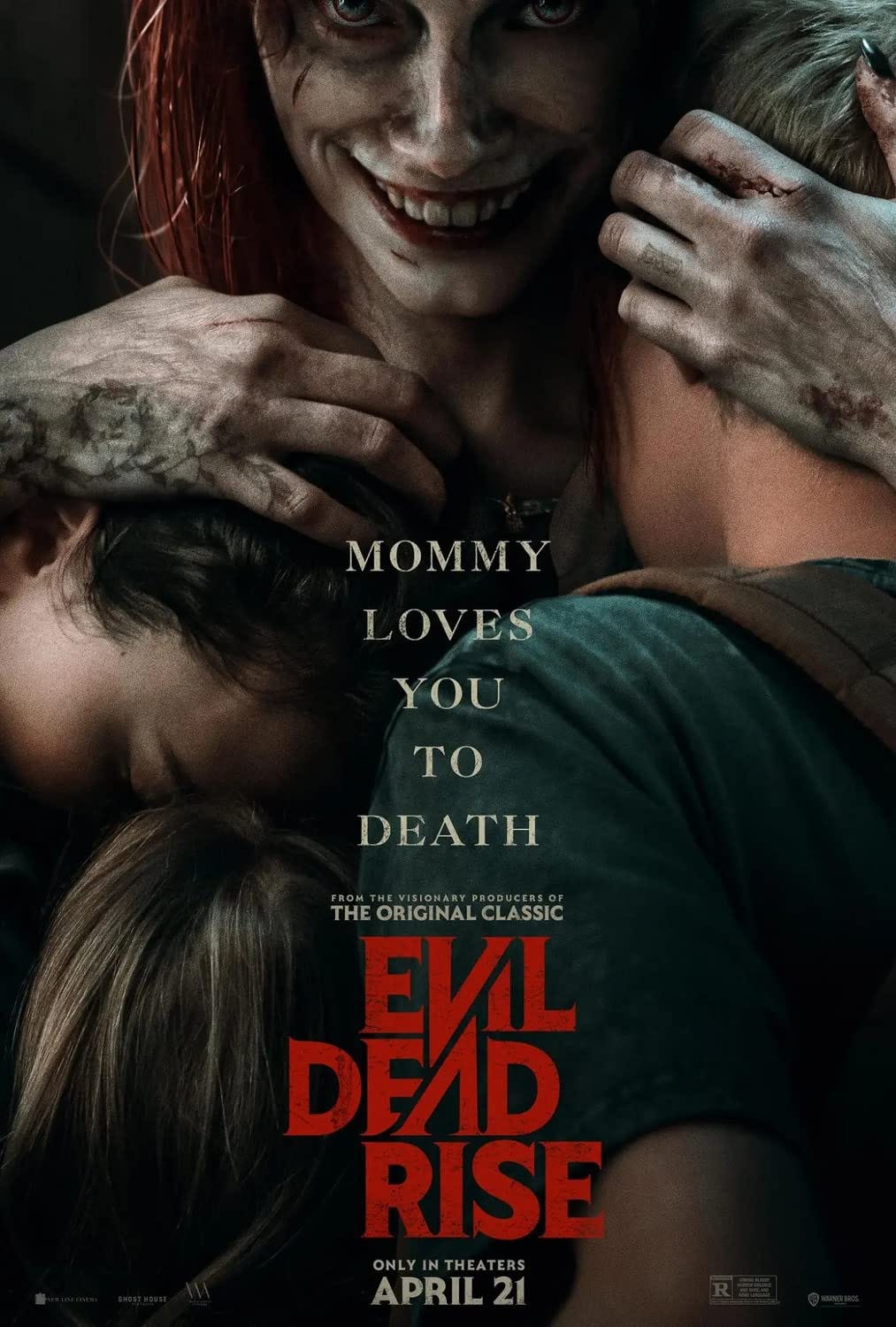 Amazon.com: EVIL DEAD RISE MOVIE POSTER 2 Sided ORIGINAL 27x40 Advance:  Posters & Prints