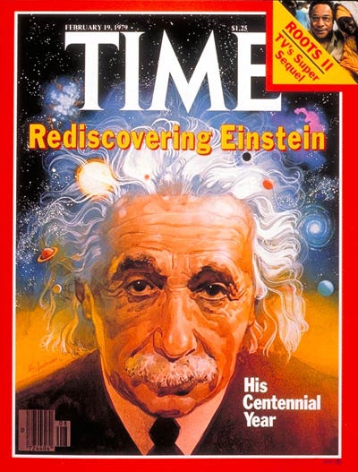 TIME Magazine Cover: Albert Einstein - Feb. 19, 1979 ...