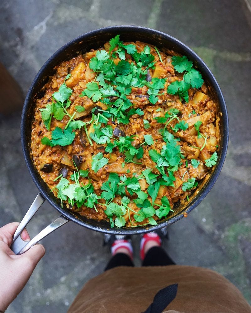 Vegan Mushroom & Lentil Stew