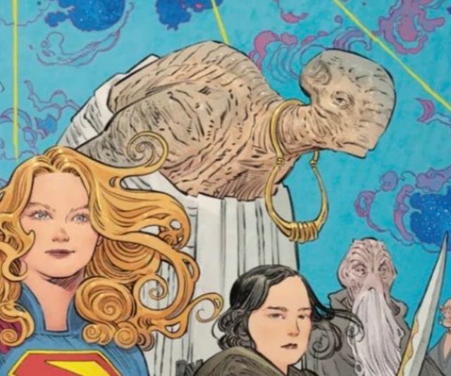Plot twist: This alien isn't from DC Comics.