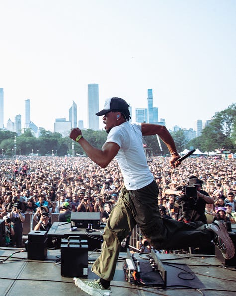 Chance the Rapper at Lollapalooza