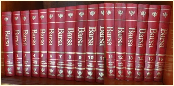 Enciclopédia britânica do Brasil, " Barsa "16 v