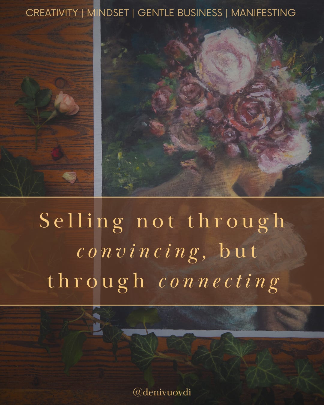 Selling not through convincing, but through connecting Selling not through convincing, but through connecting
