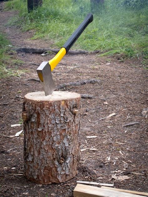 Axe stock image. Image of handle, camping, chop, camp - 20557867