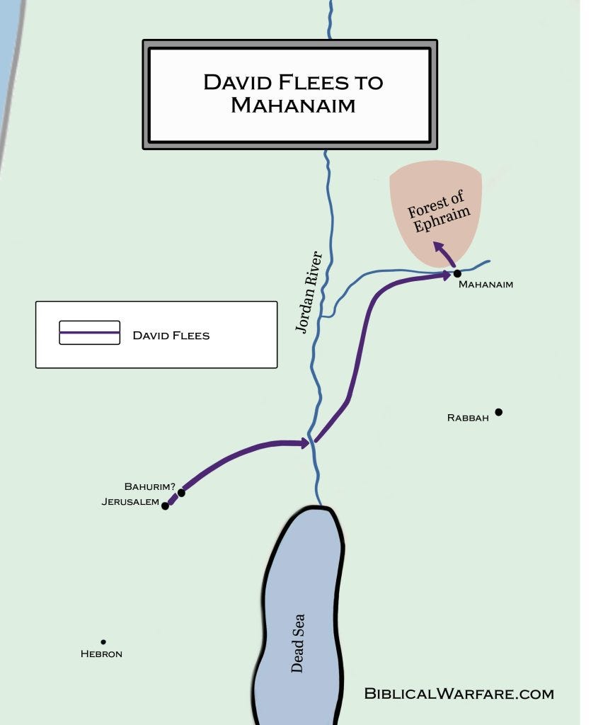 Map on the location of the Forest of Ephraim or Wood of Ephraim
Map on the location of the Forest of Ephraim or Wood of Ephraim