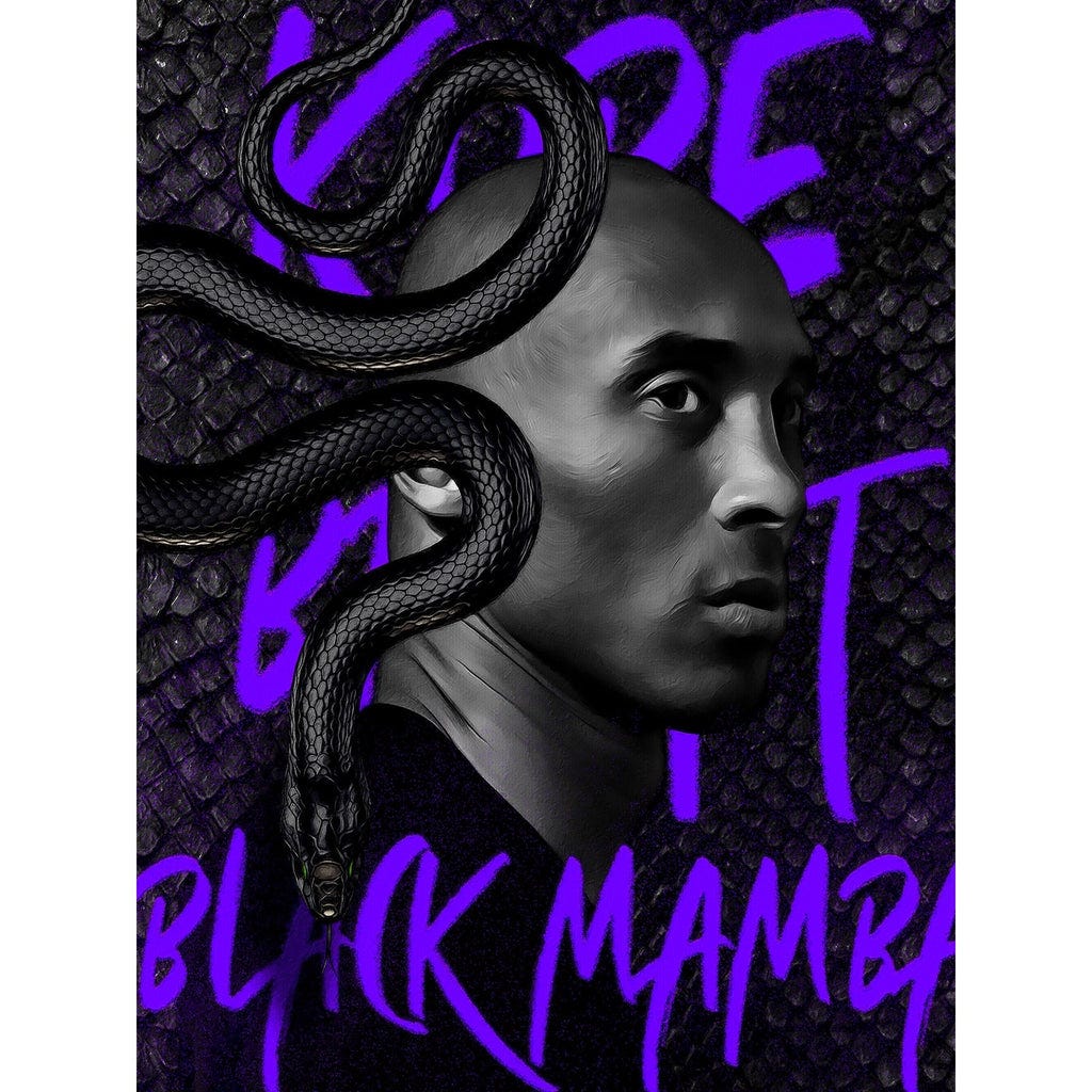 Kobe Bryant – Black Mamba, Pop Art Poster | newARTmix