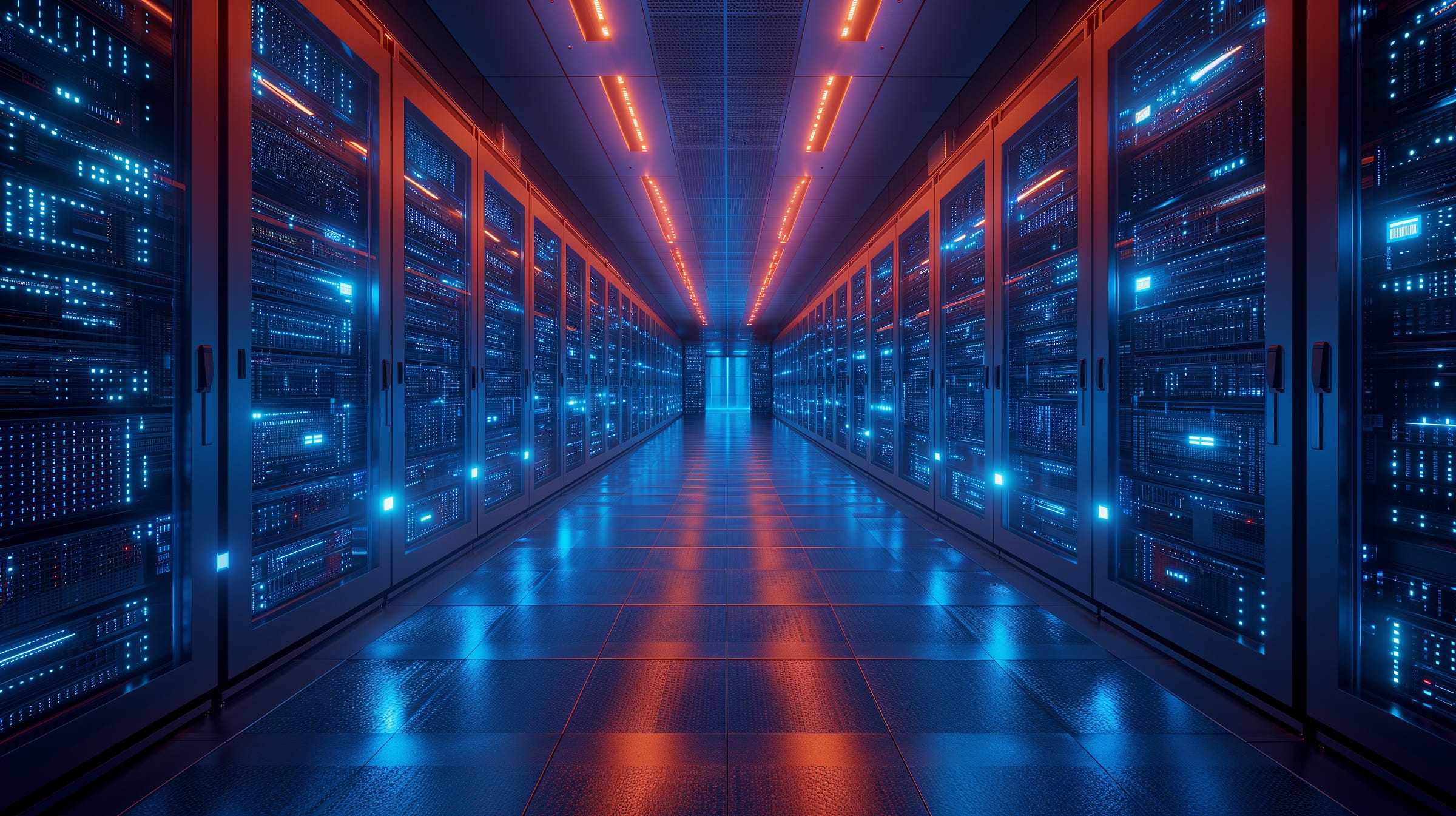 AI computer server farm