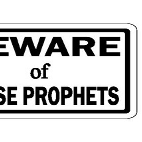 The parable of, "Discerning false prophets"