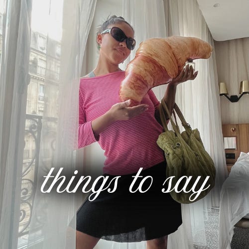 Things To Say