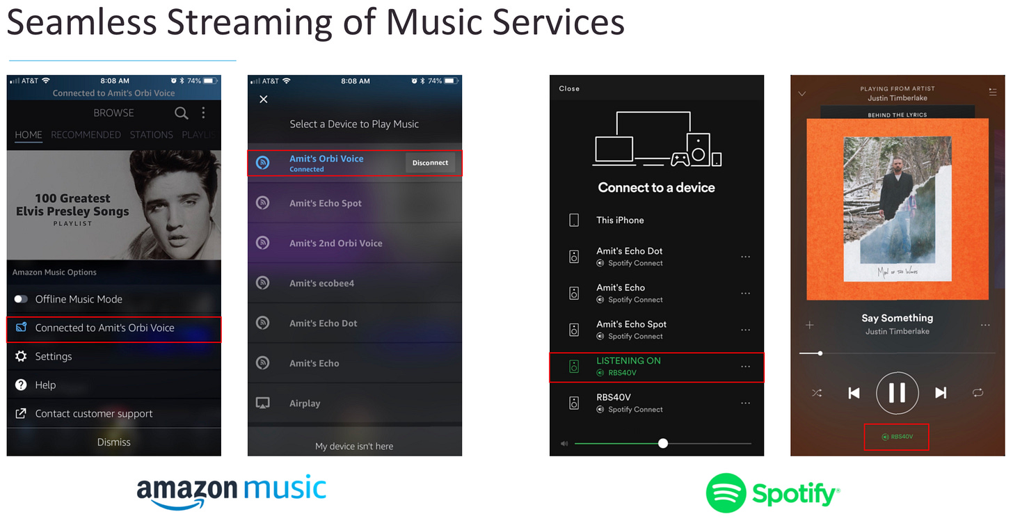 Connect to Orbi Voice 