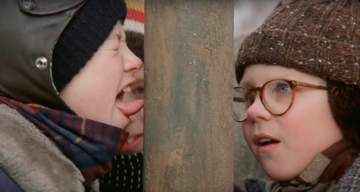 The triple-dog dare: How 'A Christmas Story' pulled off its most memorable  scene