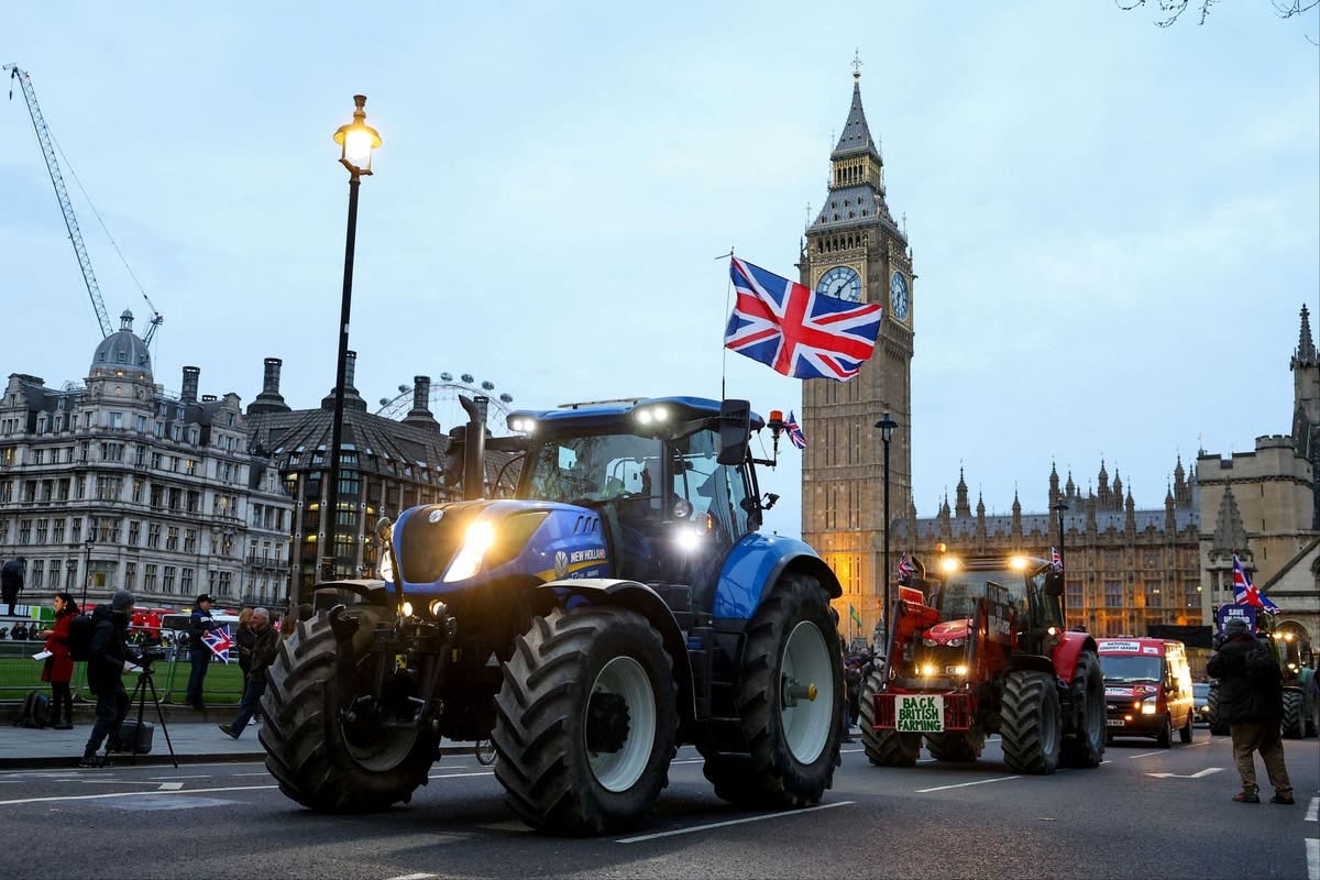 Hundreds of angry farmers to hold protest in London over Labour's 'death  tax' on their land | The Standard