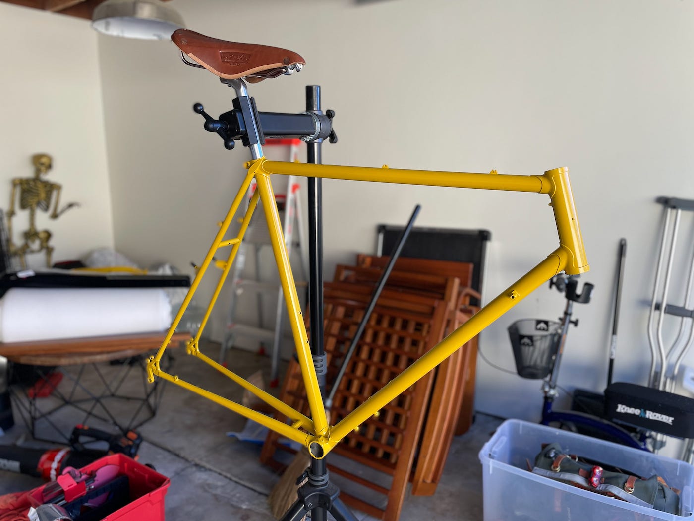 Starting to personalize my new bike