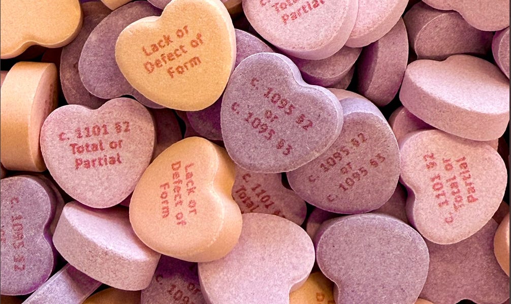 The Valentine’s gambit, hot takes, and American mythology