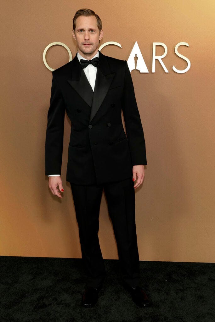 Saint Laurent Men at the 2025 Governors Awards - Red Carpet Fashion Awards