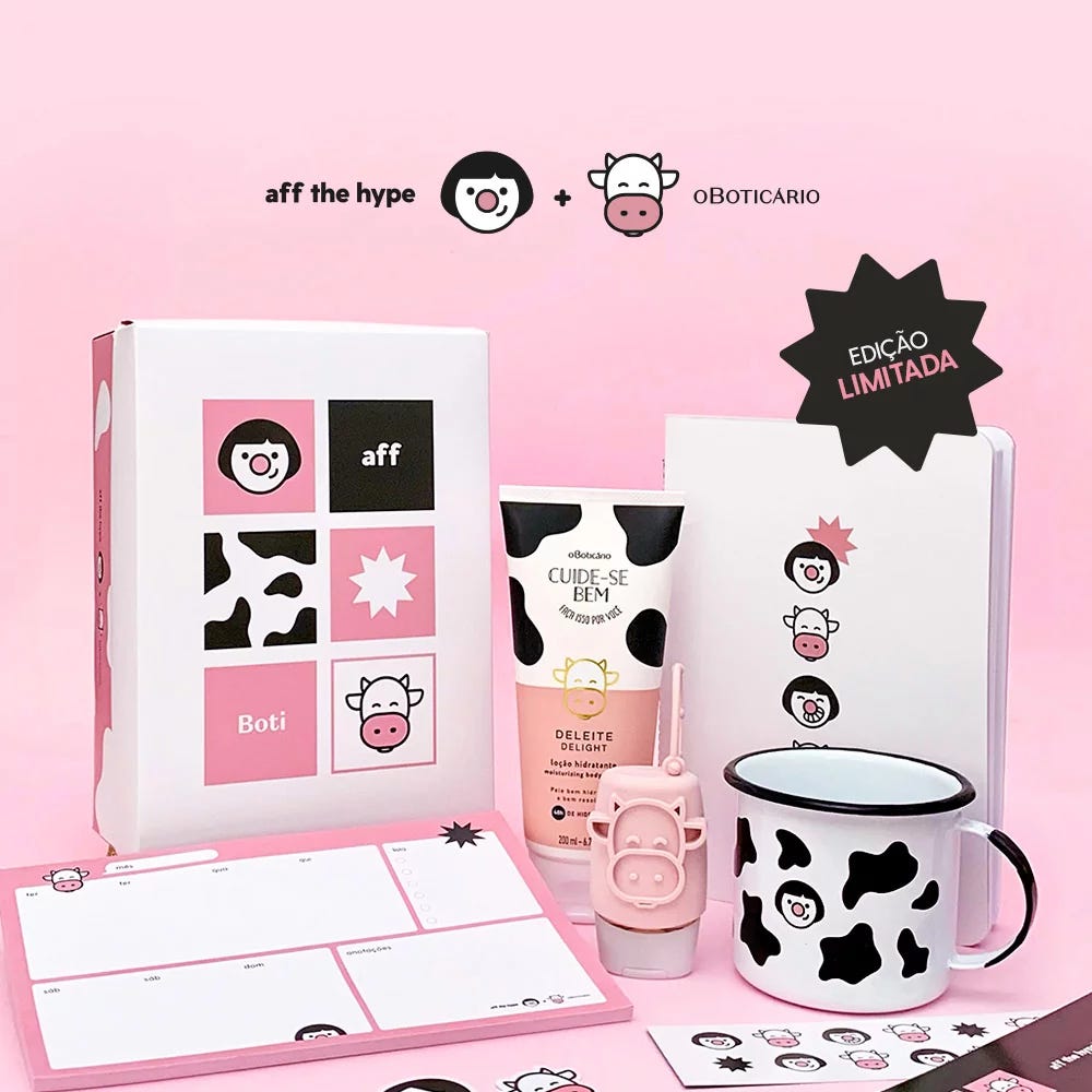 kit cheirosas&motivadas: itens aff + brindes O Boticário (lote 2)