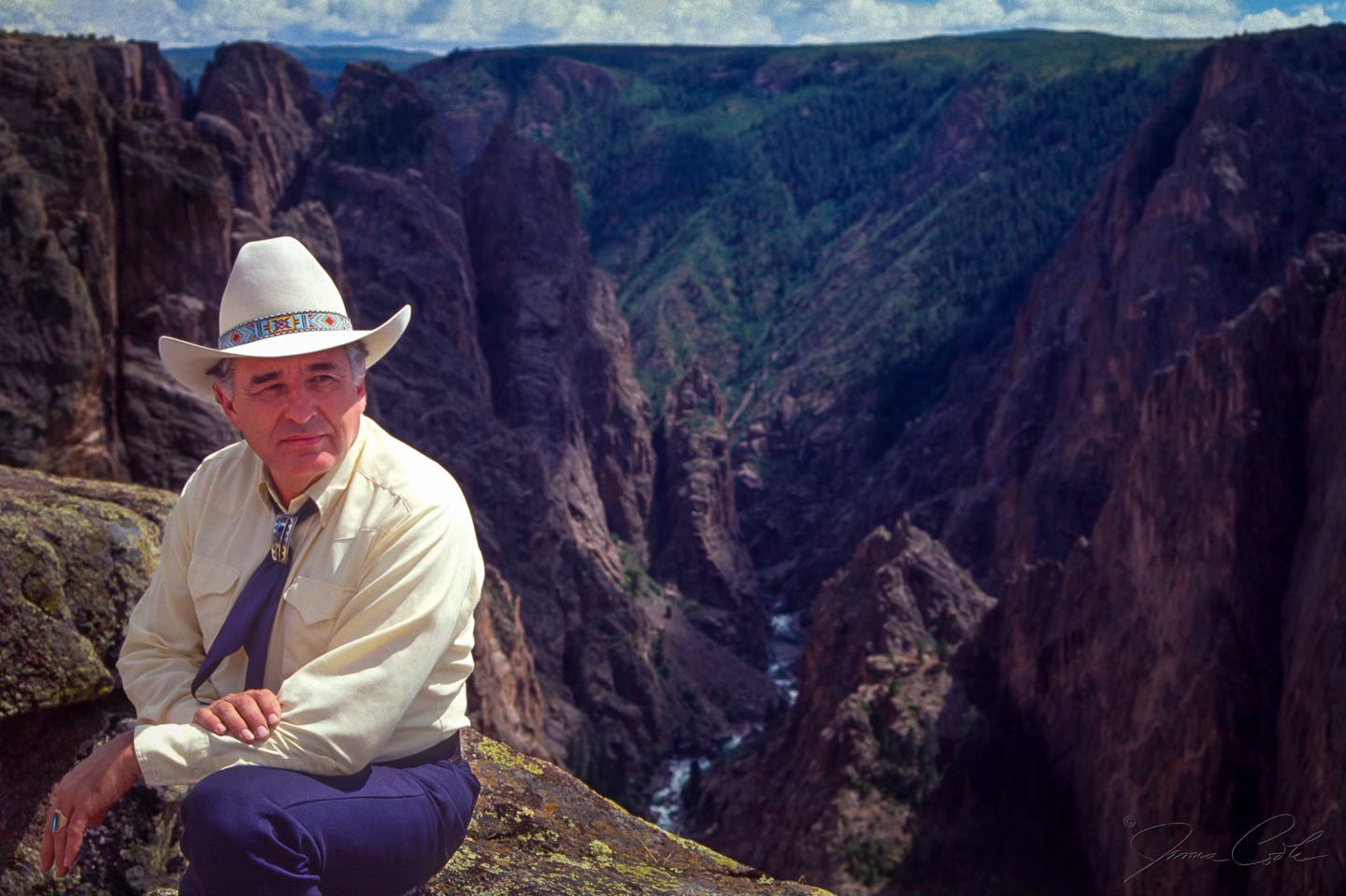 Ben Nighthorse Campbell (1933–2025) — Native American photography by James Cook