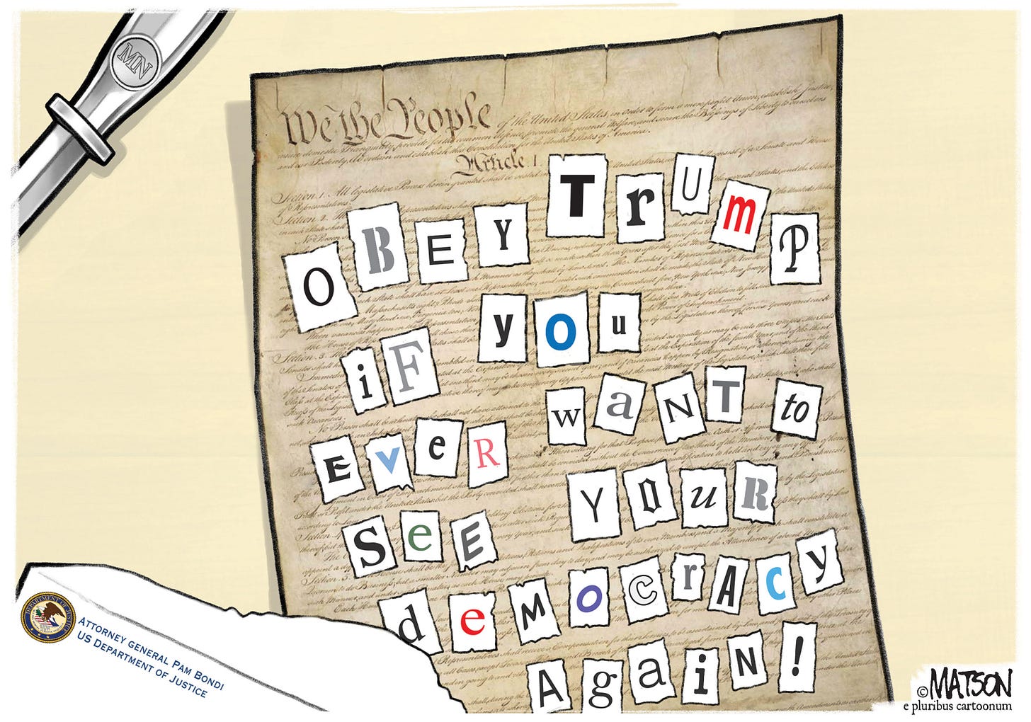 Obey — Or Else! - by RJ Matson - The Contrarian