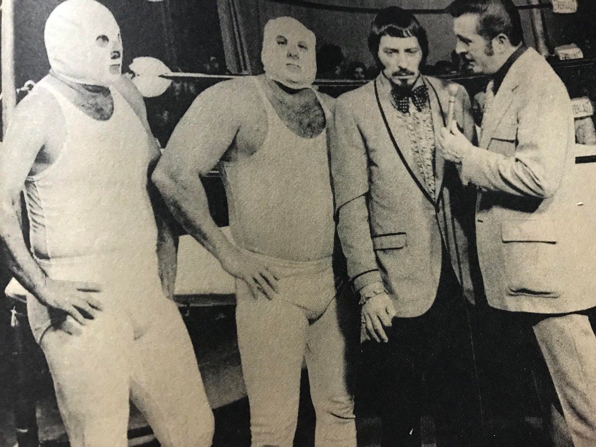 Tony Richards on X: "Pro Wrestling Time Tunnel Great Territory Television  Announcers #13: Every day in October, I am paying tribute to the great  announcers and commentators of the territory era. Tonight,