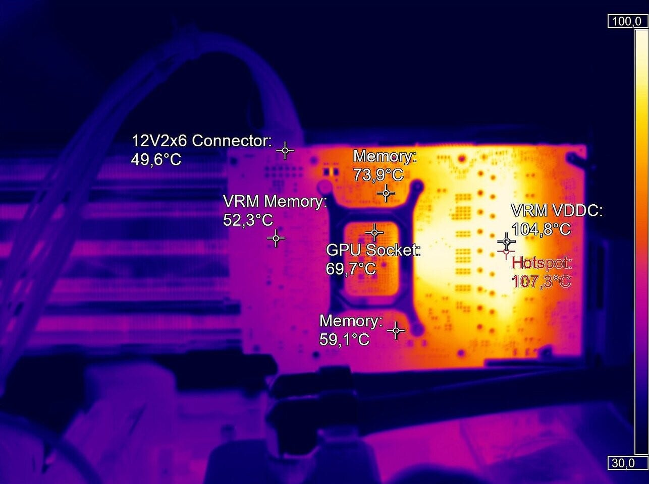 Parts of NVIDIA GeForce RTX 50 Series GPU PCB Reach Over 100°C: Report |  TechPowerUp