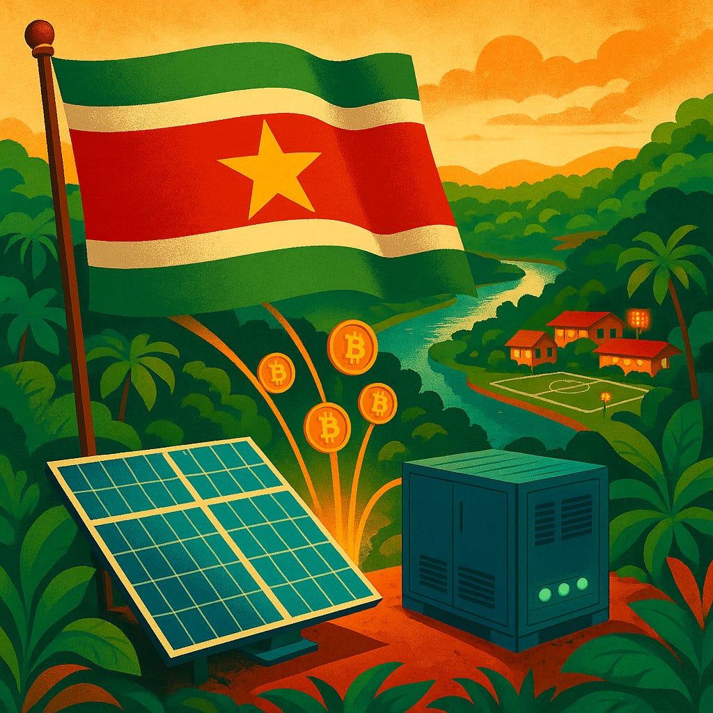 Suriname’s Bitcoin Loop: From Rainforest to Resilience