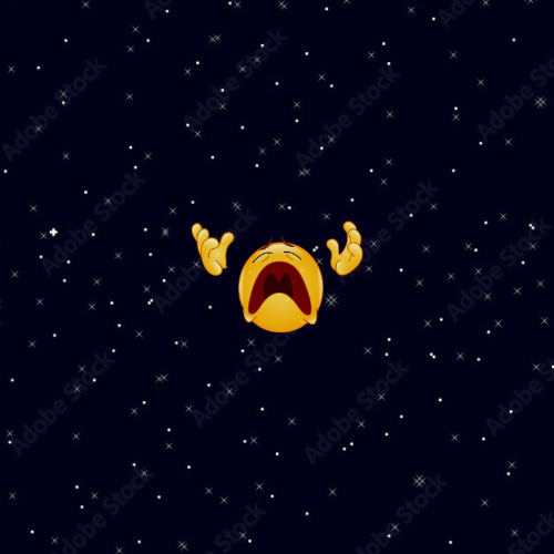 screaming into the void, but in lowercase