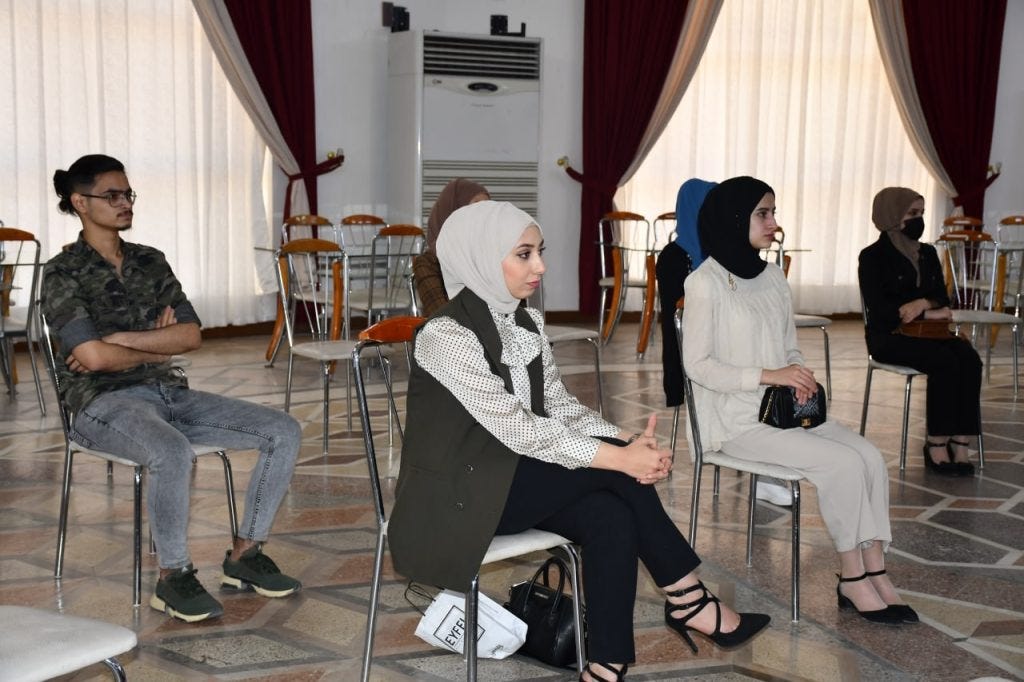 Attendees at the University Student Translator Program Awards