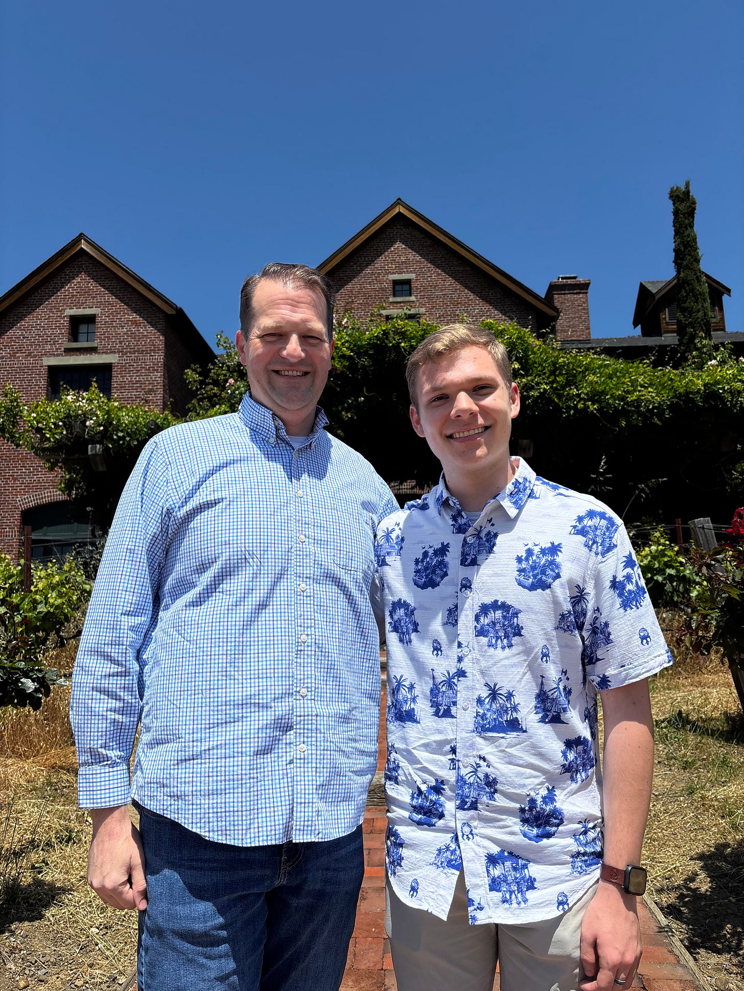 Mac Smith from Skywalker Sound with Nathan at Skywalker Ranch - A Father, Two Sons, and a Galaxy Far, Far Away - Tatooine Sons