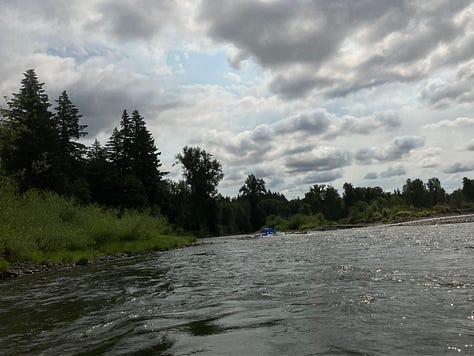 Clackamas and Willamette Rivers
