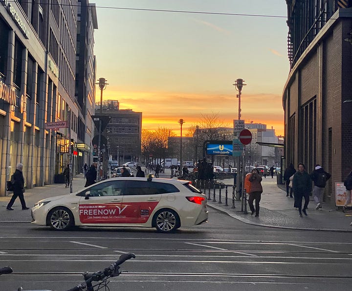 Interview spots in Lisbon and Berlin