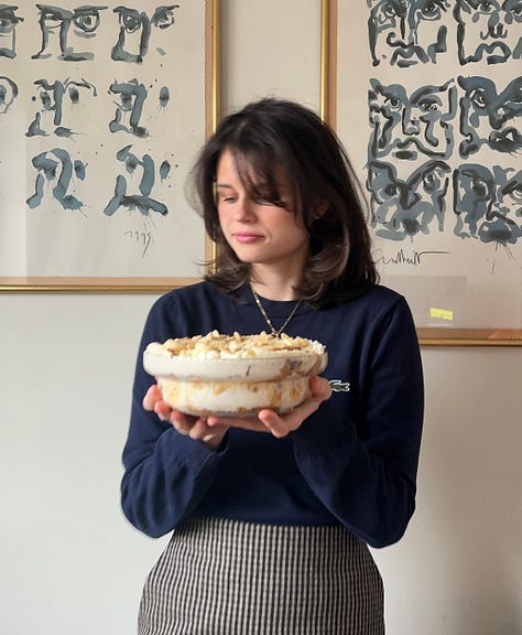 Banoffee trifle photos