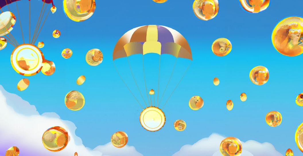 Arbitrum will airdrop its ARB token on Thursday, Mar. 23 (Dall-e/CoinDesk)