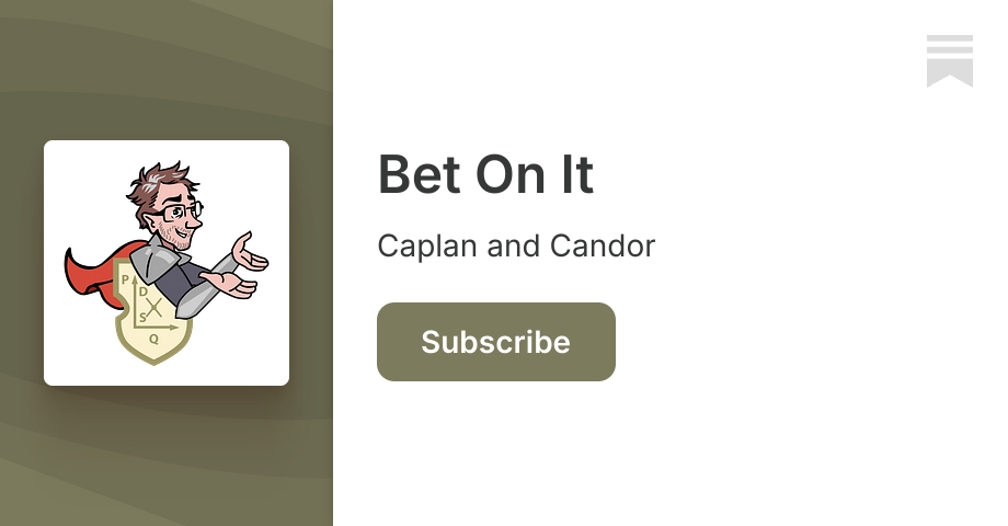 Bet On It | Bryan Caplan | Substack